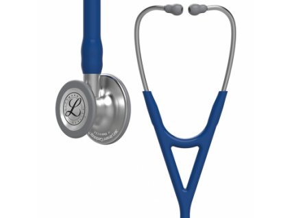 Littmann Cardiology IV - šedá hlavice - různé barvy, laditelné membrány, fonendoskopy, Littmann, vysokofrekvenční, nízkofrekvenční zvuky, pohodlné, měkké olivky, těsnící schopnost, nestudivé obruby, lehká hlavice, USA, kvalitní materiály, nerezová ocel, odolné, littmann cardiology iv stethoscope 6154 navy blue tube, Littmann Cardiology IV - szara głowica - różne kolory, przestrajalne membrany, stetoskopy, Littmann, dźwięki wysokiej częstotliwości, niskiej częstotliwości, wygodne, miękkie oliwki, zdolność uszczelniania, ramki bez kolców, głowica światła, USA, wysokiej jakości materiały, stal nierdzewna, trwałe, Stetoskop Littmann Cardiology IV 6154 w kolorze granatowym