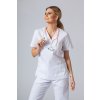 Lékařská halena SU dámská - bílá (Velikost XXL)