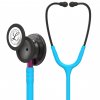 Littmann Classic III - kouřová hlavice - tyrkysová hadice - fialové jádro, laditelné membrány, fonendoskopy, Littmann, vysokofrekvenční, nízkofrekvenční zvuky, pohodlné, měkké olivky, těsnící schopnost, nestudivé obruby, lehká hlavice, USA, kvalitní materiály, nerezová ocel, odolné, 5872 01 HERO1x 36973, Littmann Classic III - głowica dymna - wąż turkusowy - fioletowy rdzeń, przestrajalne membrany, stetoskopy, Littmann, dźwięki o wysokiej częstotliwości, o niskiej częstotliwości, wygodne, miękkie oliwki, zdolność uszczelniania, niepalące ramki, głowica światła, USA, wysokiej jakości materiały, stal nierdzewna, trwała