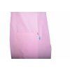 Zdravotnické šaty INFINITE - světle růžové, detail na materiál, 50% bavlna/50% polyester, (Velikost XXL)