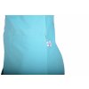 Zdravotnické šaty INFINITE - mint, detail na materiál, 50% bavlna/50% polyester (Velikost XXL)
