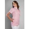 Zdravotnická halena INFINITE Flex Elizabeth - růžová, pohled zepředu, prostorné kapsy