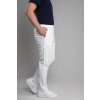 Zdravotnické kalhoty INFINITE Flex Harvey Stretch - bílé, pohled z boku, prostorné kapsy