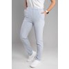 Zdravotnické kalhoty INFINITE Flex Mary Stretch - modré, pohled zepředu, elegantní střih
