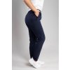 Zdravotnické kalhoty INFINITE Flex Mary Stretch - tmavě modré, pohled z boku, prostorné kapsy