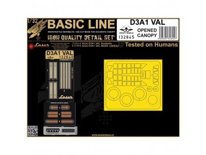d3a1 val opened canopy basic line 132 132845