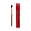 kit009 leather case buttonred toothbrush soft 1
