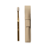 kit007 leather case flapbeige toothbrush soft 1