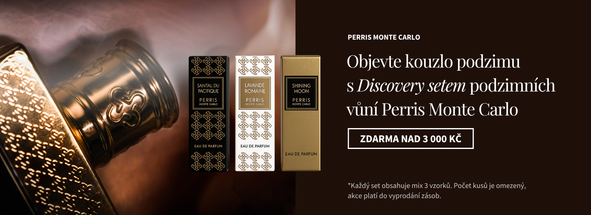 Objevte kouzlo podzimu s Discovery setem vůní Perris Monte Carlo
