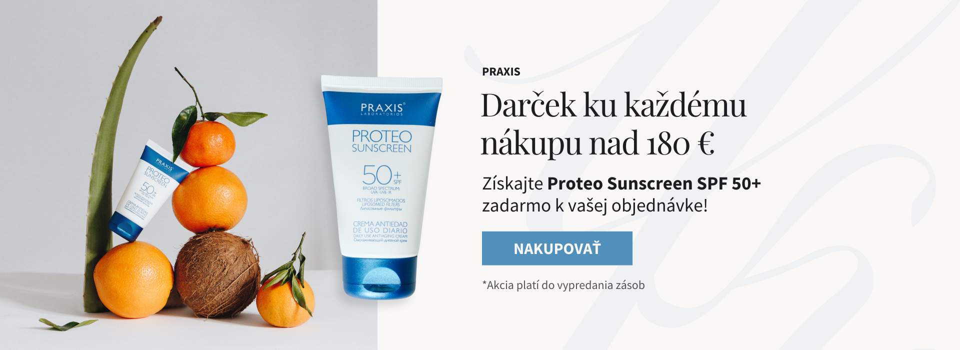 Dárek k nakupu PRAXIS SPF