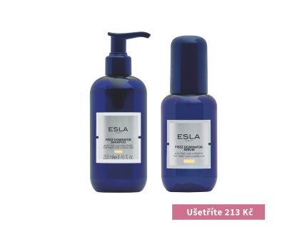 Šampon proti krepatění vlasů + Hydratační sérum proti krepatění vlasů