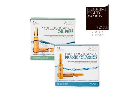 Duo ampulí – Classics + Oil Free 2 x 6 ks  Duo Proteoglicanos Classics 6x2ml+ Oil Free 6x2ml