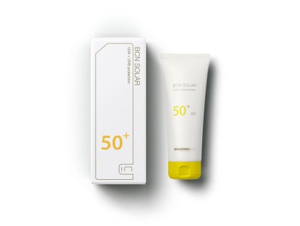 spf50 bcn solar uva uvb ochrana na oblicej 50ml 2 1
