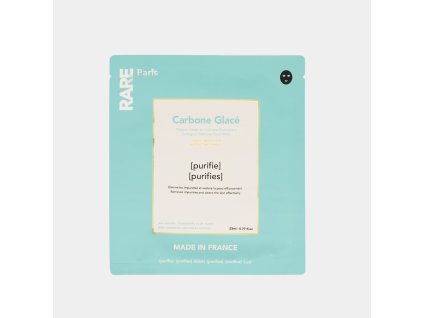 Čisticí pleťová maska – 1 ks Carbone Glacé Purifying Face Mask 1x