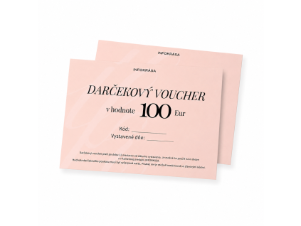 Dárkový voucher 100€  Gift Voucher 100€