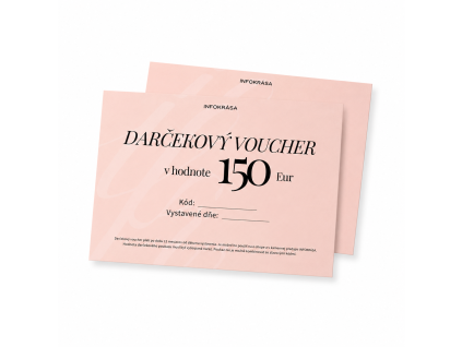 Dárkový voucher 150€  Gift Voucher 150€