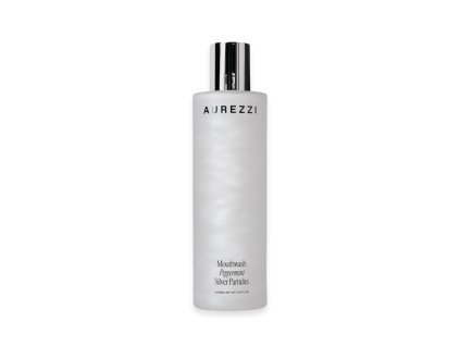 Stříbrná ústní voda s mátou pro antibakteriální péči  Mouthwash Silver