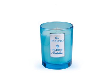 blu profondo perfumed candle perris portofino