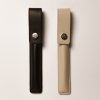 kit001 leather case buttonblack toothbrush soft 3