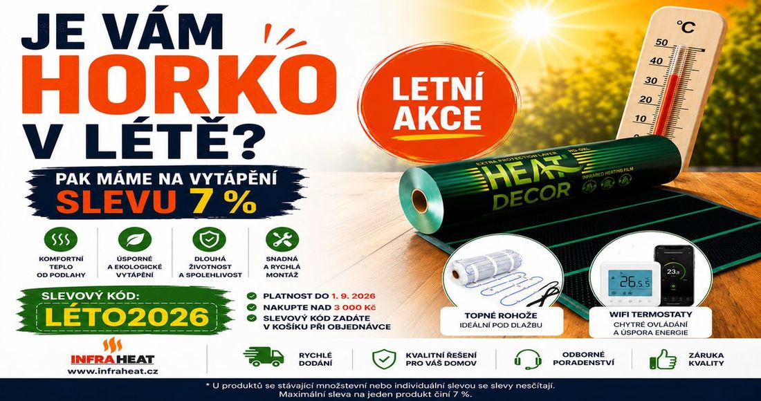 Sleva 7% LÉTO 2026