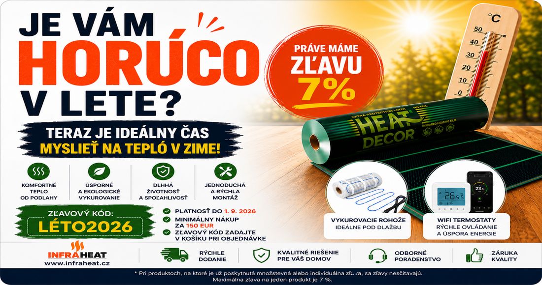 ZLAVA 7% LÉTO 2026