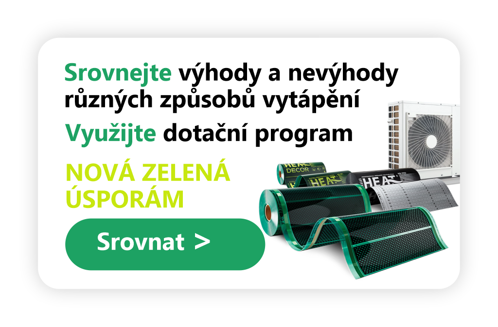 Srovnejte výhody a nevýhody  různých způsobů vytápění + dotační program,,Zelená úsporám”