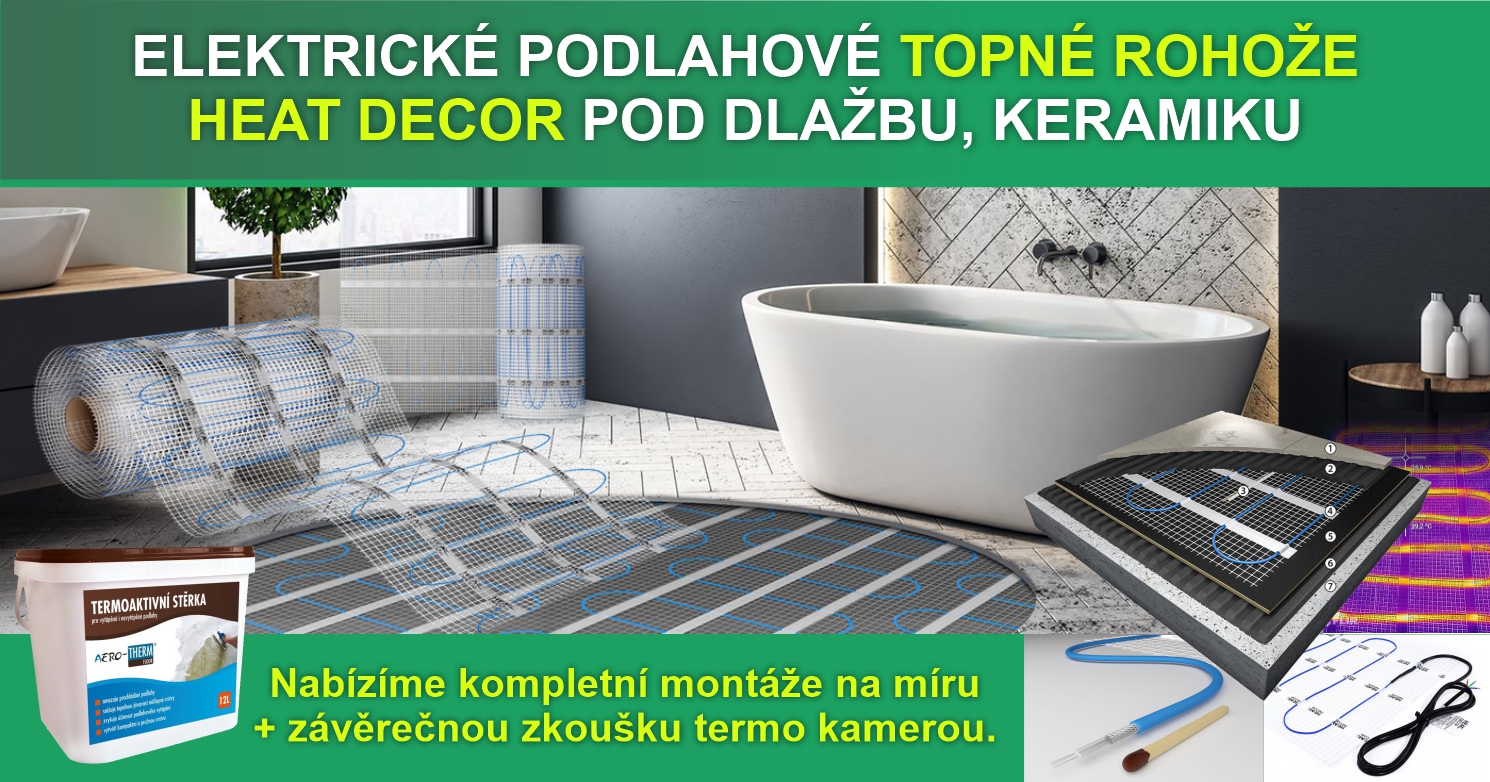 Topné rohože HEAT DECOR