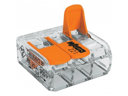 Svorka Heat Decor Wago 221-413 (bezskrutková rýchlospojka)