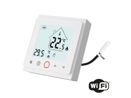 Termostat programowalny HD T500.WiFi .W z komunikacja Wi Fi – bily