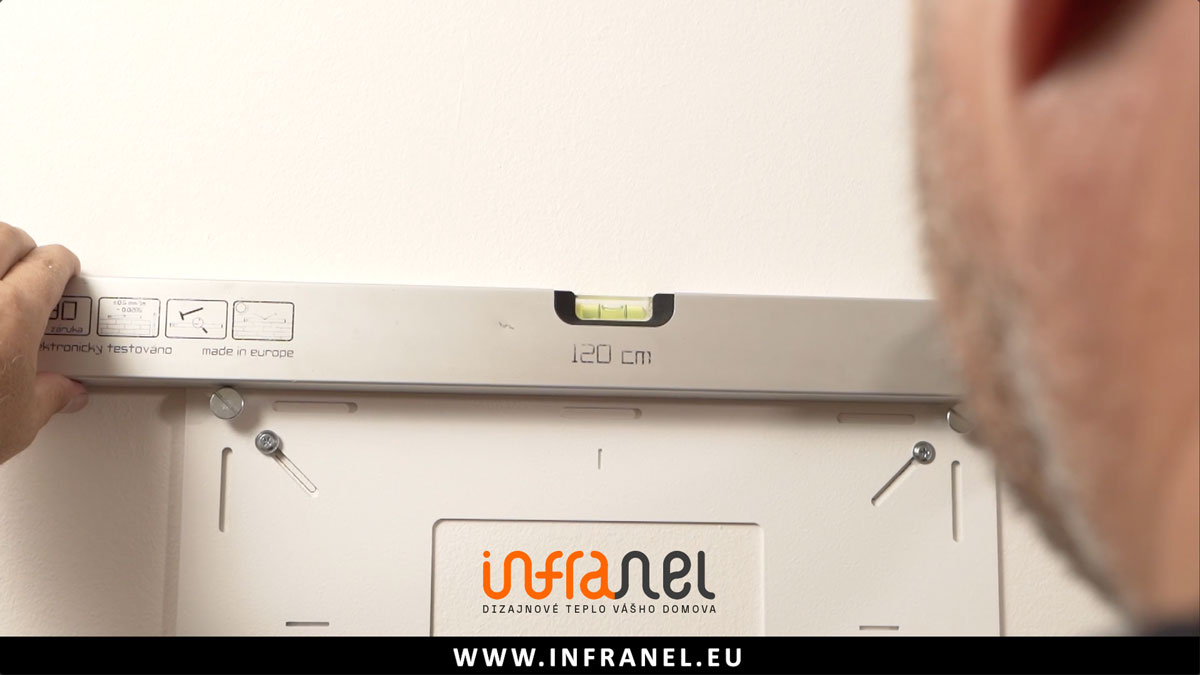 Montáž infra panelu radu VISION