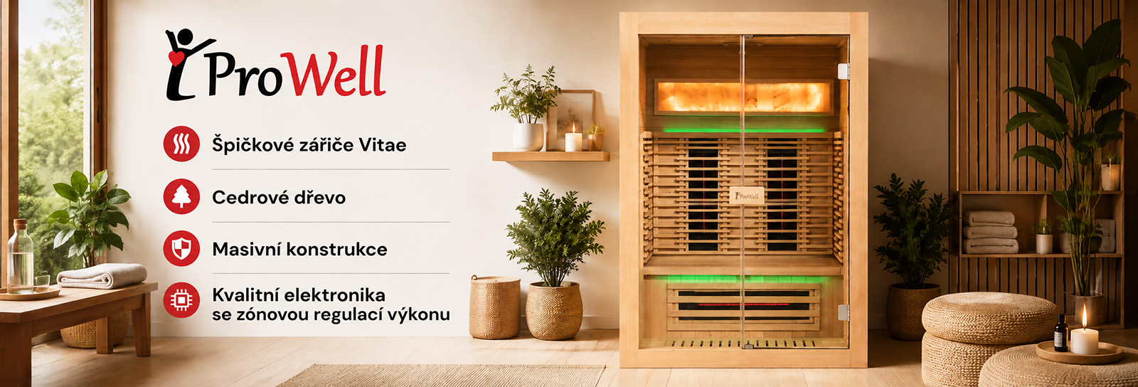 Infrasauna Z2 cedr vitae