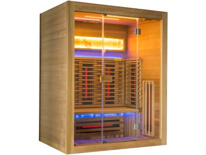 Infrasauna ProWell Z3 Hemlock RedGlass s RLT filtrem