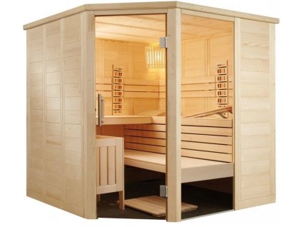Kombinovaná sauna Harvia Alaska Corner Infra +