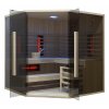 Sauna ProWell COMBI C6 Hemlock RedGlass s RLT filtrem