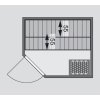 finská sauna KARIBU BODO (6192)  LG4264