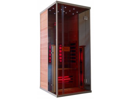 Infrasauna ProWell 117 Cedr RedGlass