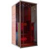 Infrasauna ProWell 117 Cedr RedGlass