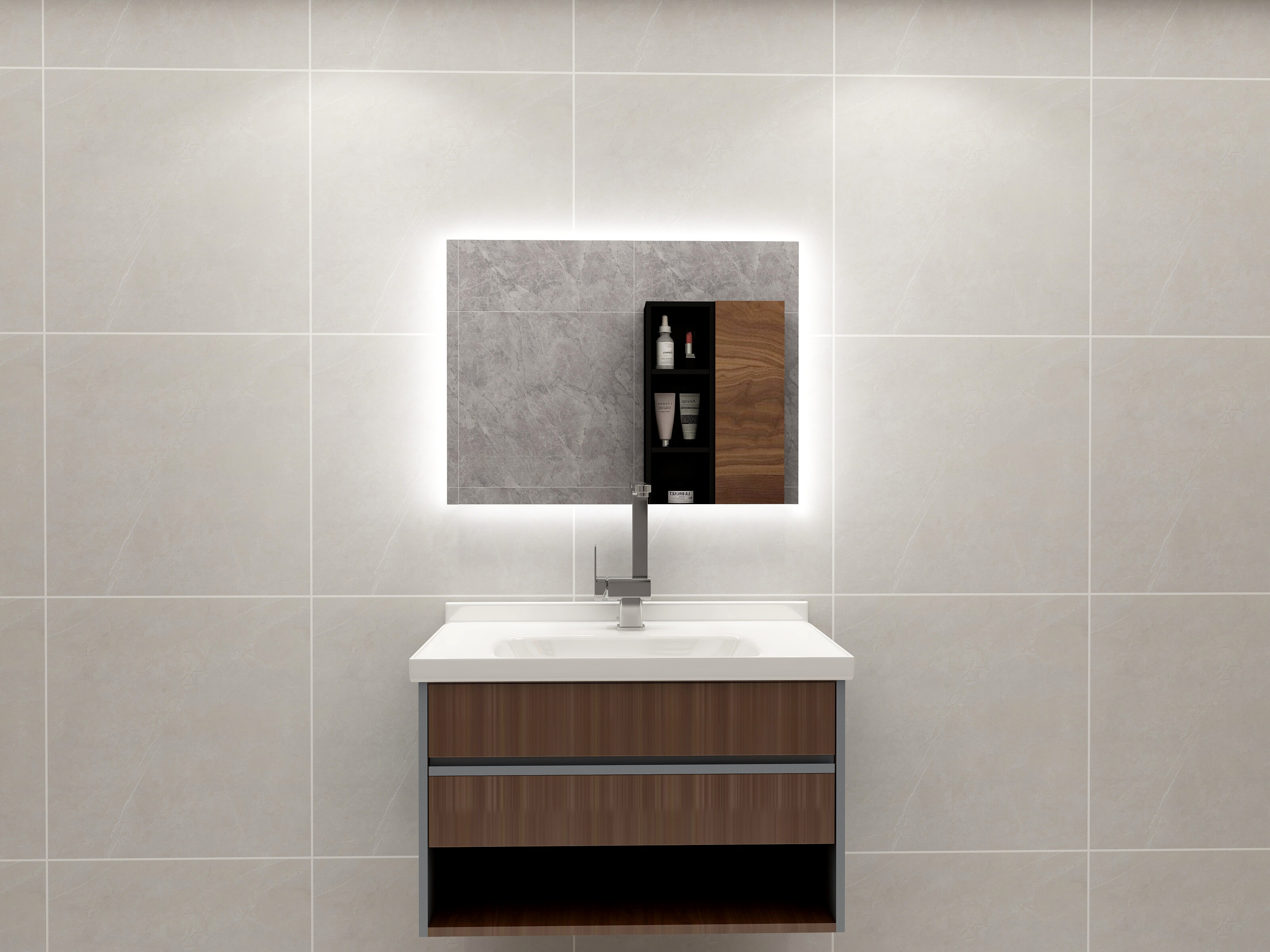 LED osvětlení a odmlžování