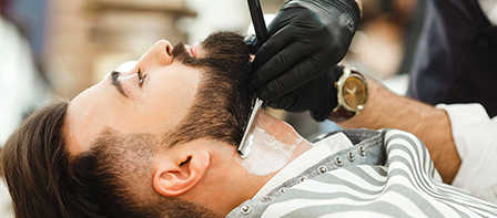 Černé nitrilové rukavice