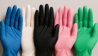 Jakou barvu jednorázových rukavic si vybrat?
