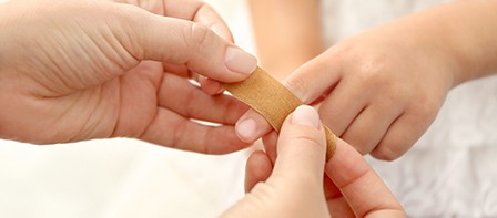 Ako správne ošetriť reznú ranu alebo poranenie?