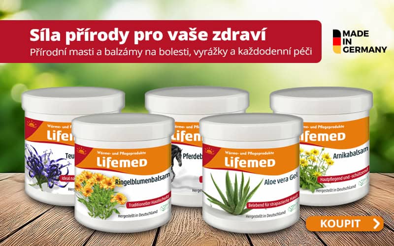 Krémy a masti Lifemed