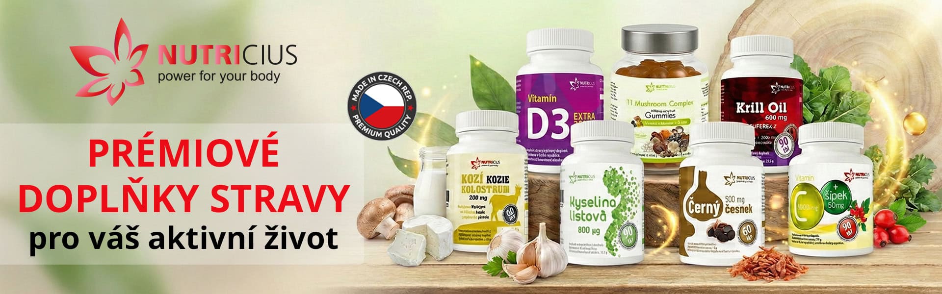 Nutricius doplňky stravy