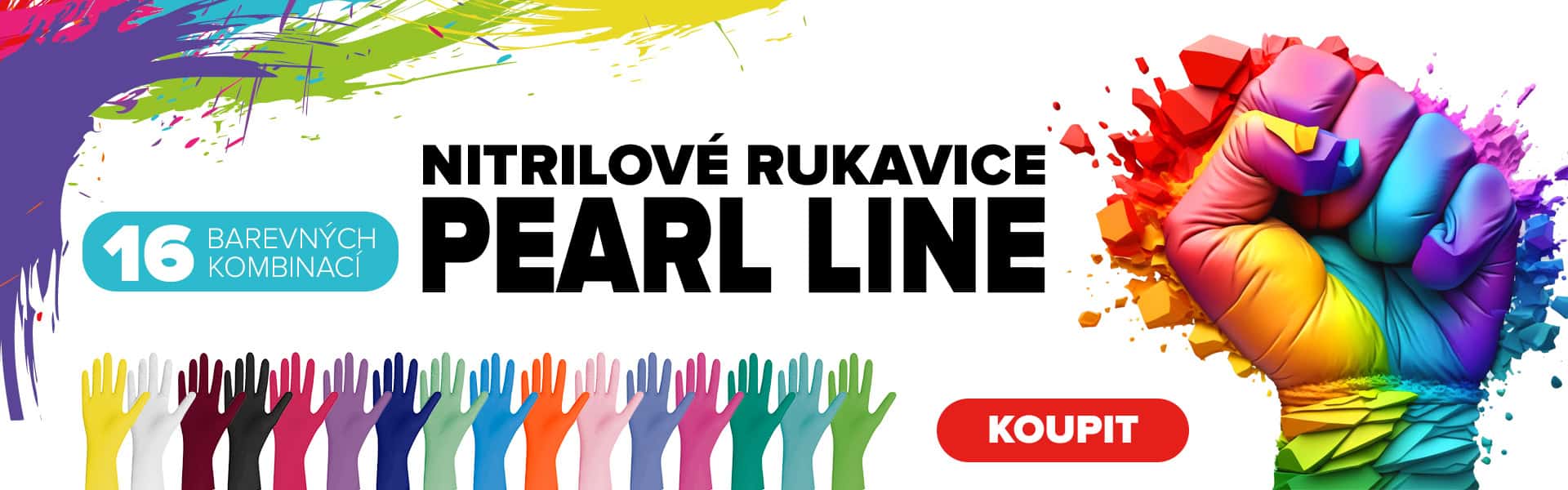 Nitrilové rukavice Pearl Line