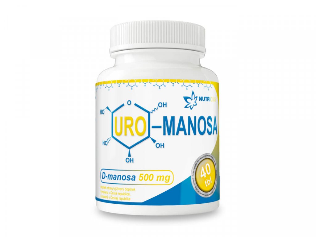 nutricius uro manosa d manosa 500 mg 40 tablet