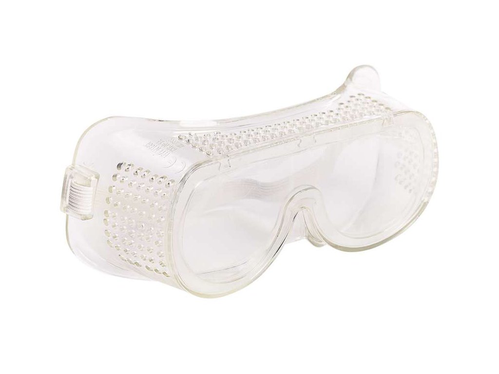 uzavřené ochranné brýle čiré vhodné pro současné nošení brýlí