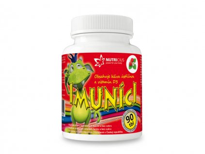nutricius imuníci multivitamíny pro děti s vitamínem D a hlívou ústřičnou