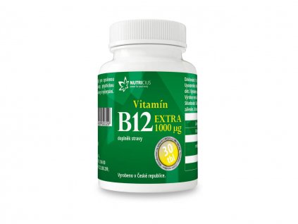 nutricius vitamín B12 extra 1000 ug 30 tablet