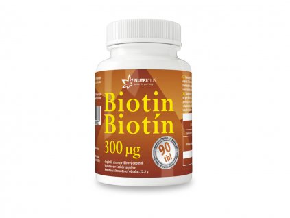 nutricius BIOTIN 300 mcg 90 tablet