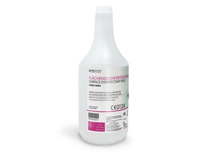 dezinfekce na plochy a povrchy cerstvy citron lemon fresh 1 litr
